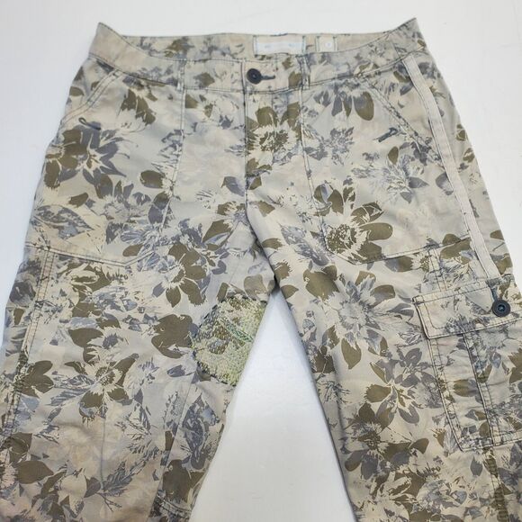 Hei Hei Anthropologie Jeans Camo Cargo Utility Pockets Lightweight Women's Sz 2 - Picture 4 of 16